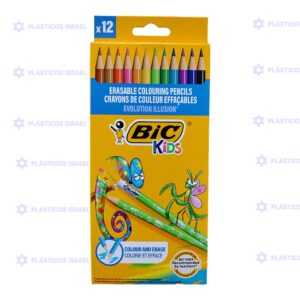 PINTURA BIC X12 L BORRABLE KIDS