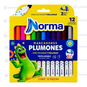 MARCADOR NORMA X12 LAVABLE