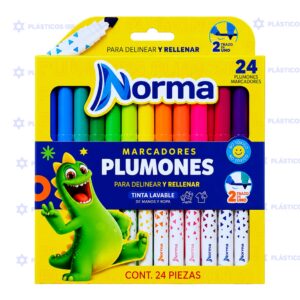 MARCADOR NORMA X24 LAVABLE