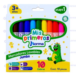 MARCADOR NORMA X10 JUMBO LAVABLE