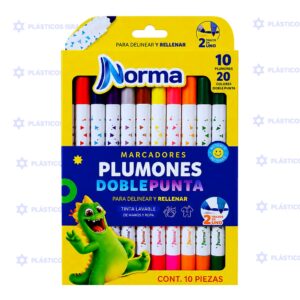 MARCADOR NORMA X10 D/P LAVABLE