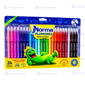 MARCADOR NORMA X24 P/BALA LAVABL