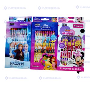 PINTURA PRIMAV X12 DISNEY NIÑA