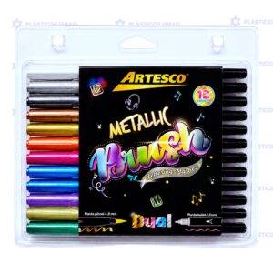MARCADOR ARTESC X12 D/P MET LETTERING