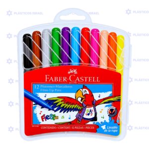 MARCADOR F CASTELL X12 ESTUCHE