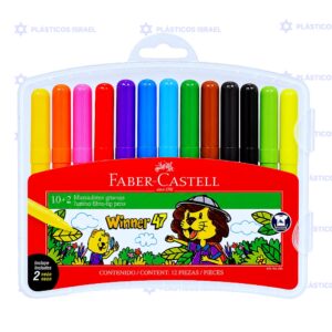MARCADOR F CASTELL X10+2 JUM WINN 47