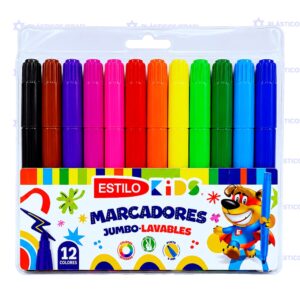 MARCADOR ESTIL X12 JUMBO KIDS