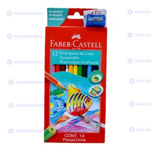 PINTURA F CASTELL X12 ACUARELABLE