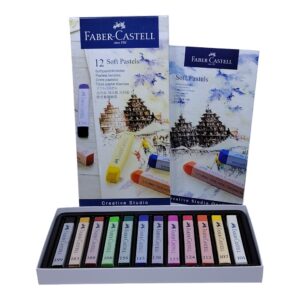 TIZA F CASTELL X12 SOFT PASTEL