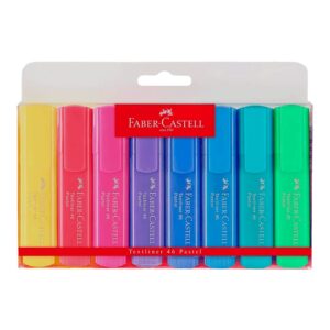 RESALTADOR F CASTELL X8 PASTEL EST