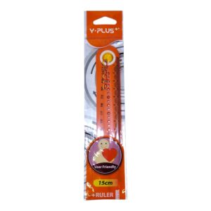 REGLA 15CM Y-PLUS CIRCLE