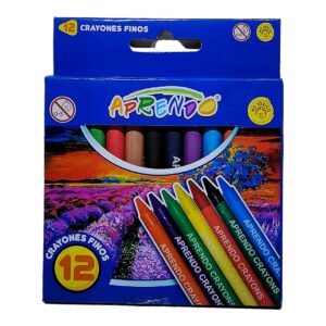 CRAYON APRENDO X12 DELGADO
