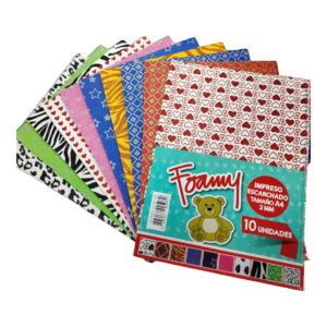 FOAMIX SURTIDO A4 IMP/ESCARCHADO