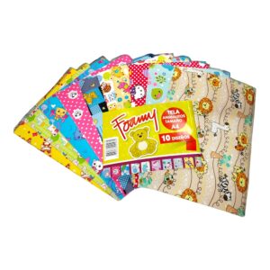 FOAMIX SURTIDO A4 TELA ANIMALES