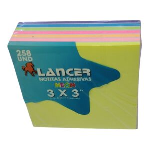 NOTAS ADH NEON 3X3 LANC X258