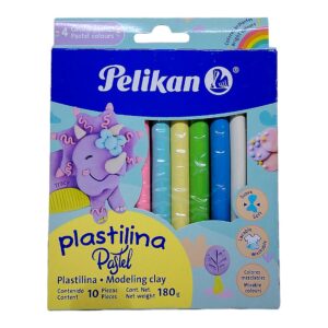 PLASTILINA PELIK X10 J PASTEL