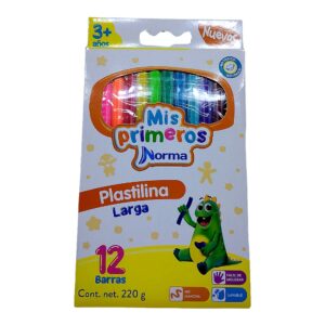 PLASTILINA NORMA X12 LARGA