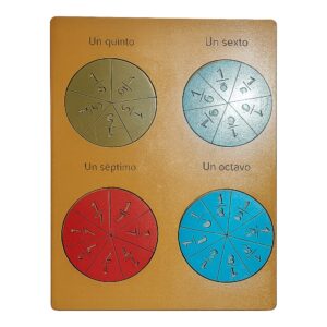 JUEGO FRACCIONES A4 DIDACTICO
