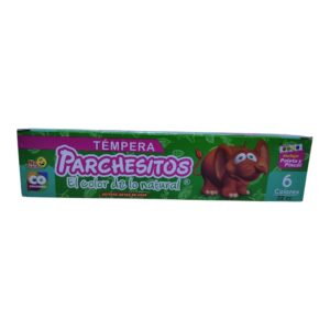 TEMPERA PARCH X6 C/PAL PINCEL