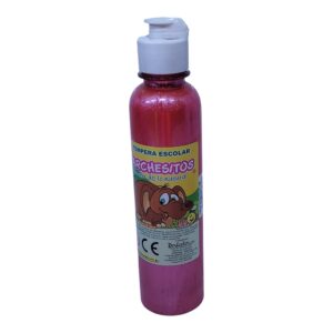TEMPERA PARCHESI METAL 250CC ROJA