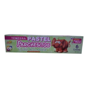 TEMPERA PARCH X6 PASTEL