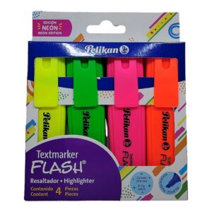 RESALTADOR PELIK X4 FLASH NEON
