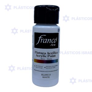 PINTURA FRAN 60ML ACRIL BLANCO
