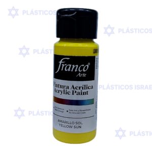 PINTURA FRAN 60ML ACRIL AMARILLO SOL
