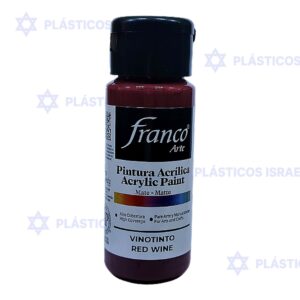 PINTURA FRAN 60ML ACRIL VINO TINTO