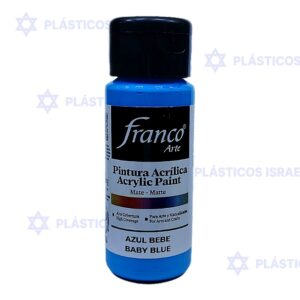 PINTURA FRAN 60ML ACRIL AZUL BEBE