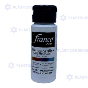 PINTURA FRANCO MET 60ML BLANCO