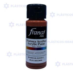 PINTURA FRAN 60ML ACRIL MARRON BARRO