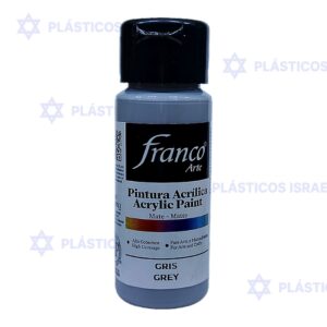 PINTURA FRAN 60ML ACRIL GRIS