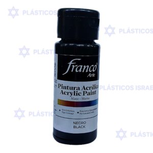 PINTURA FRAN 60ML ACRIL NEGRO