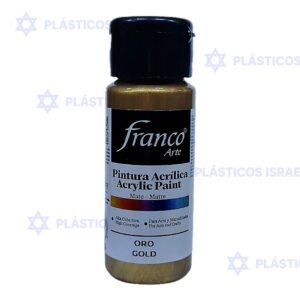 PINTURA FRANCO MET 60ML ORO