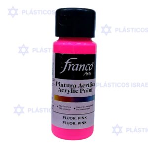 PINTURA FRANCO 60ML ACRIL FLUOR PINK