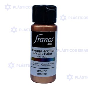 PINTURA FRANCO MET 60ML BRONCE