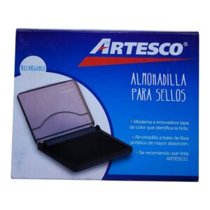 ALMOHADILLA ARTES NEGRA C/TINTA