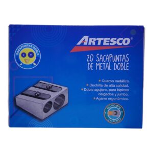 SACAPUNTAS ARTES 2 SERV METAL