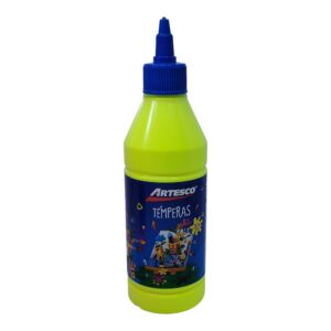 TEMPERA ARTESC 250ML NEON AMARILLO