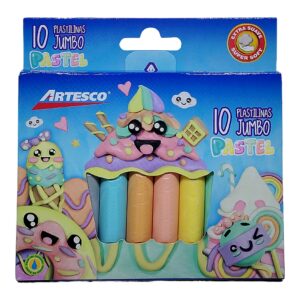 PLASTILINA ARTES X10 J PASTEL