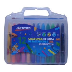 CRAYON ARTES X12 SEDA GEL