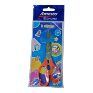 TIJERA ARTES ESCOL 5" NARANJITA