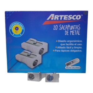 SACAPUNTAS ARTES 1 SERV METAL