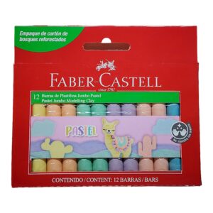 PLASTILINA F CASTELL X12 PASTEL