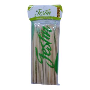 PALO PINCHO BROCHETA 15CM P/100