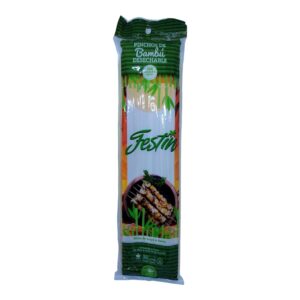 PALO PINCHO BAMBU 30 CM P/100