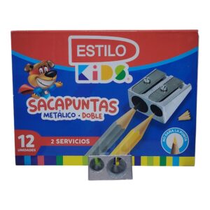 SACAPUNTAS ESTIL 2 SERV METAL