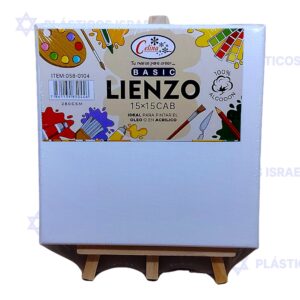 CABALLETE CELIN 15X15 C/LIENZO