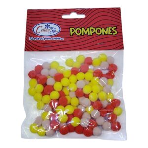 POMPOM CELI X120 SURT 1CM 0359